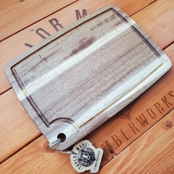 Disney✨ Handcrafted✋ Acacia Art Ratatouille🐀🧑🍳 Inspired Chef’s Cutting Board - Picture 8 of 8